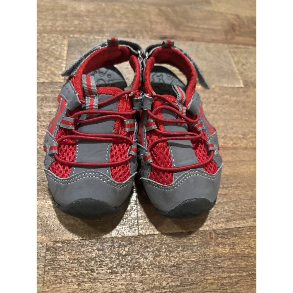 Koala Kids Toddler Boys Sandals Size 5‎ Grey and Red